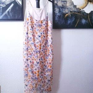 Giani Bini Floral Asymmetrical Dress